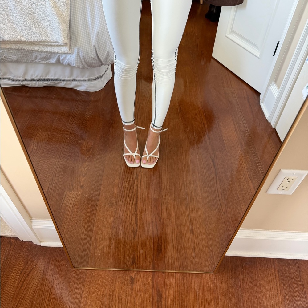 Billini White Strappy Heels